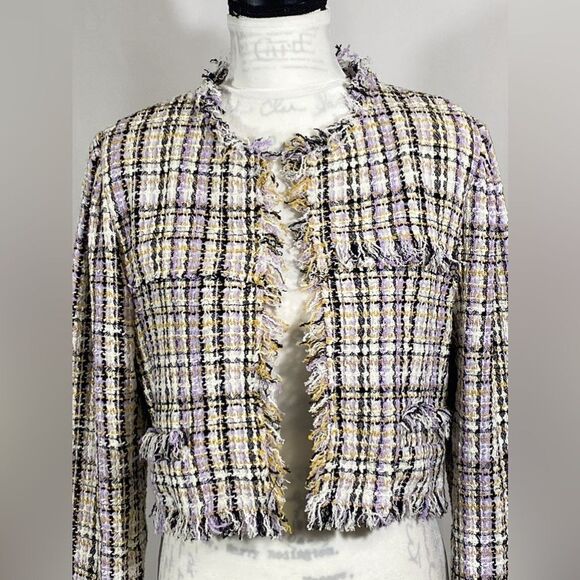 Isabel Marant Nameo Jacket In Lilac And Yellow size 38/ us size 6 - Picture 8 of 16